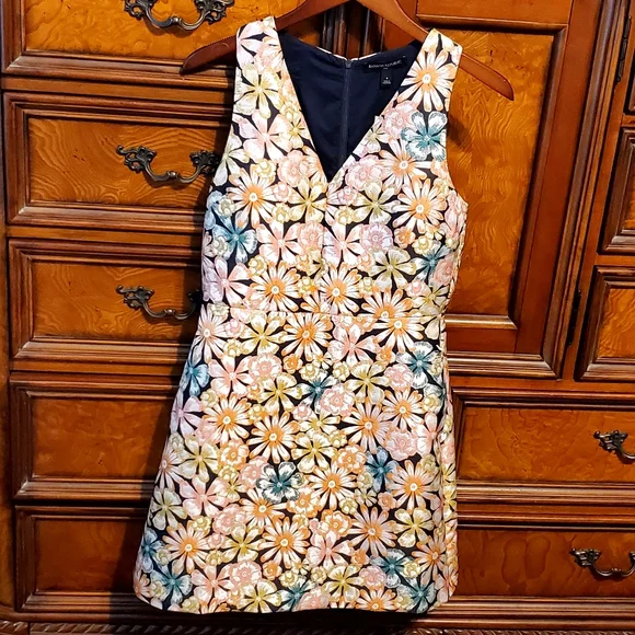 Banana Republic Factory | Dresses | Nwt Banana Republic Factory Daisy  Jacquard Dress Size 4 | Poshmark